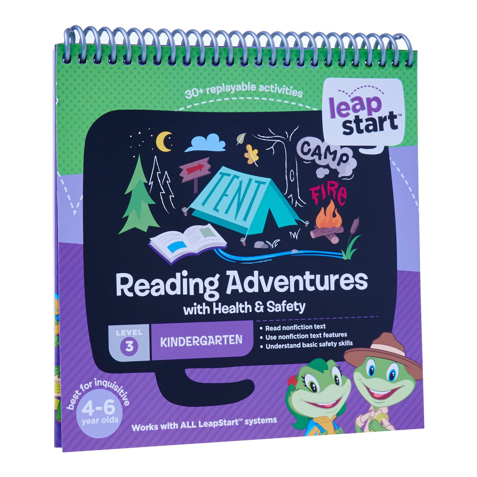 LeapStart™ Reading Adventures with Health & Safety 30+ Page Activity Book-Overview